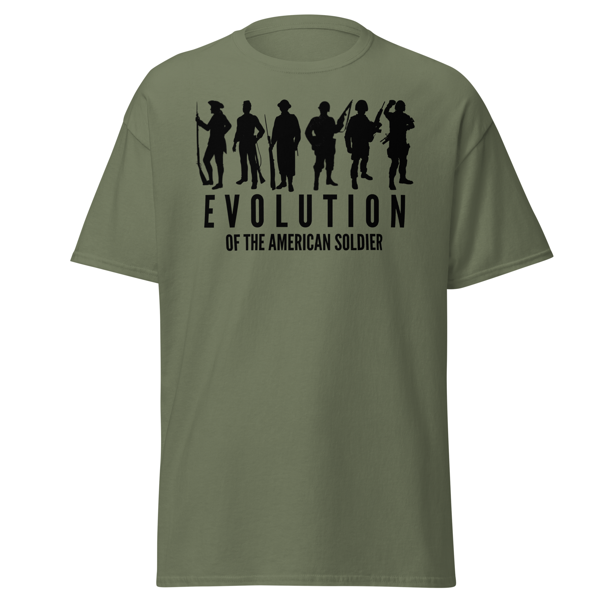 Evolution of the American Soldier (t-shirt)