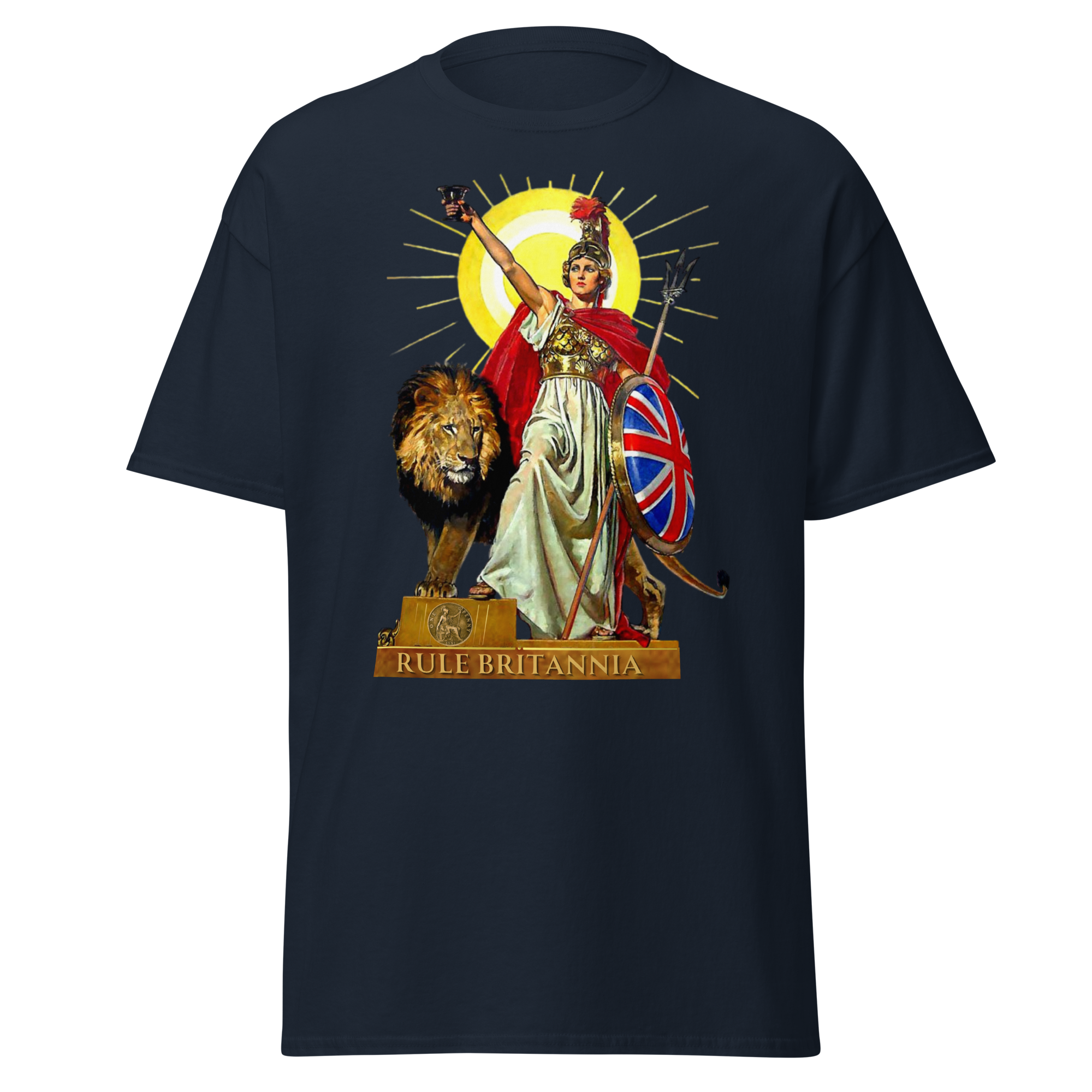 Lady Britannia – Icon of British Strength T-Shirt