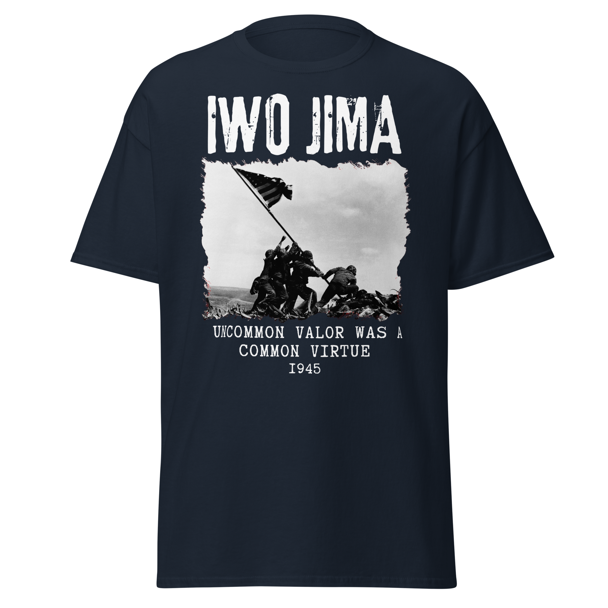 Iwo Jima – Flag Raising 1945 Tribute T-Shirt