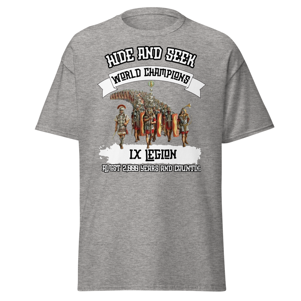 Roman IX Legion T-Shirt – Hide and Seek World Champions