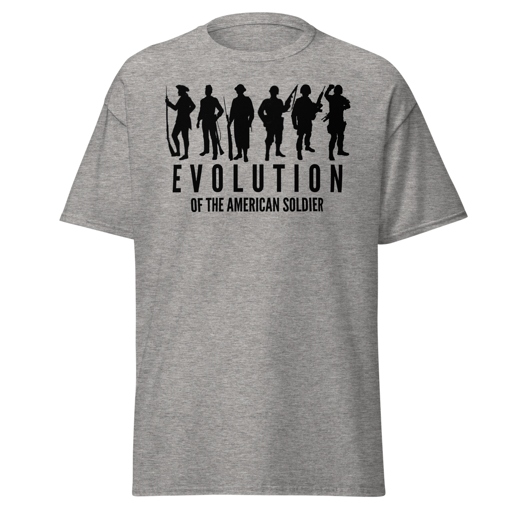 Evolution of the American Soldier (t-shirt)