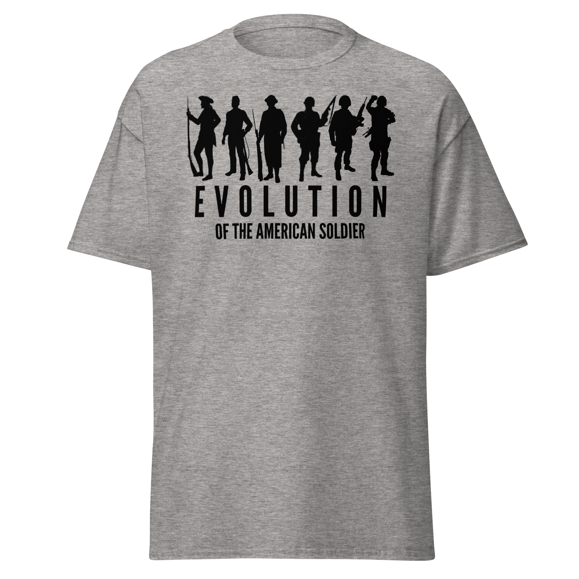 Evolution of the American Soldier (t-shirt)