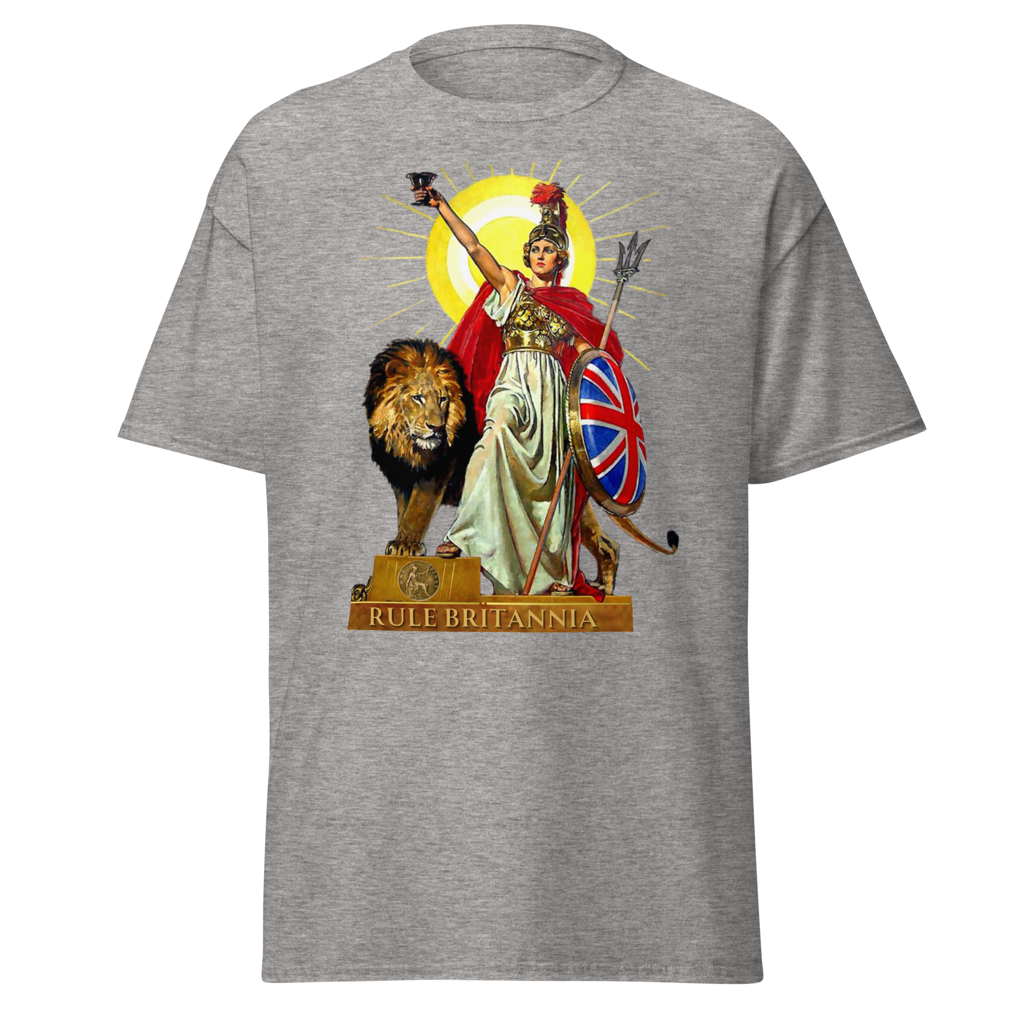 Lady Britannia – Icon of British Strength T-Shirt