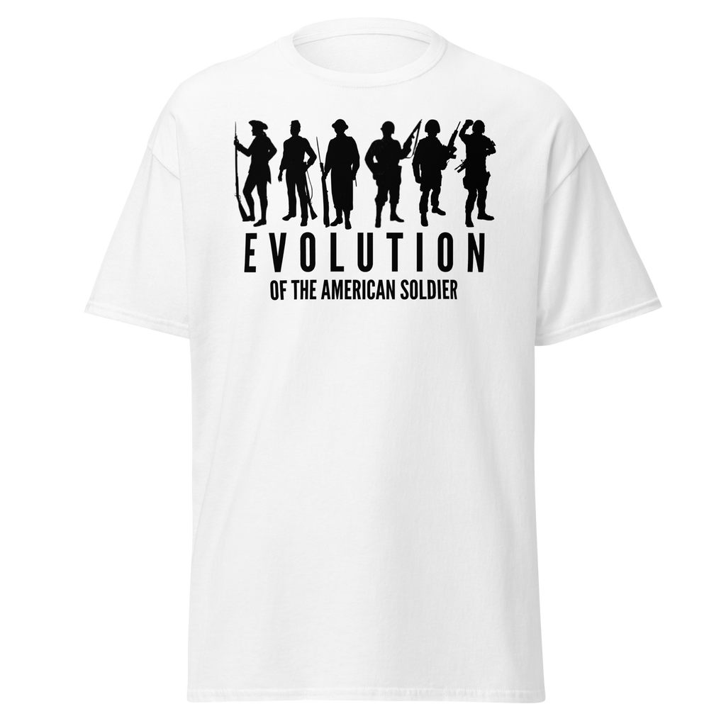 Evolution of the American Soldier (t-shirt)