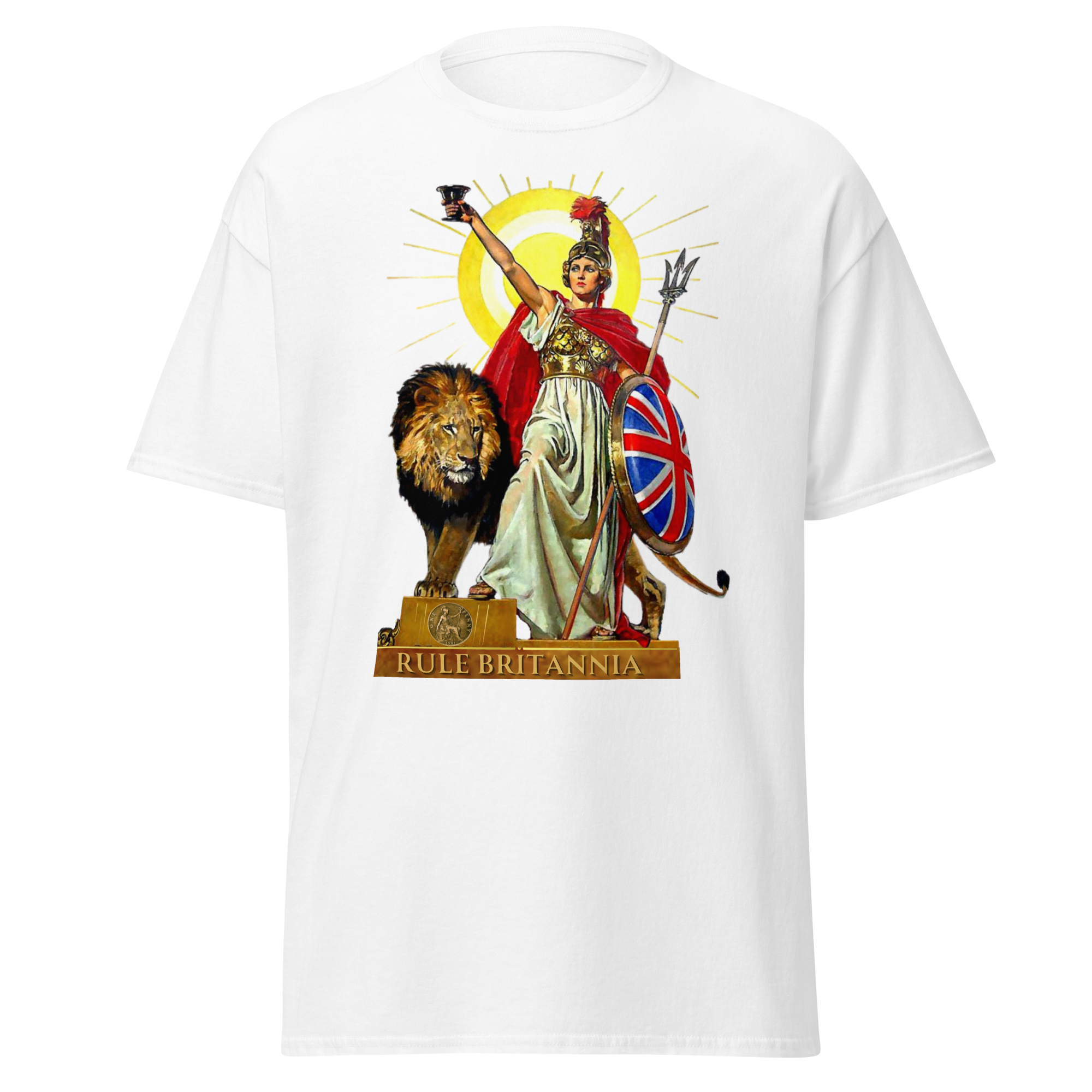 Lady Britannia – Icon of British Strength T-Shirt