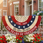 We The People 250 Fan Flag for 1776 2026 Anniversary Vintage Decor