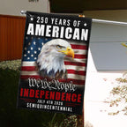 We The People Eagle Flag for July 4th America 250th Anniversary Decor