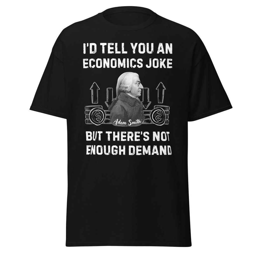 Economics Joke Adam Smith – History & Economics Meme T-Shirt