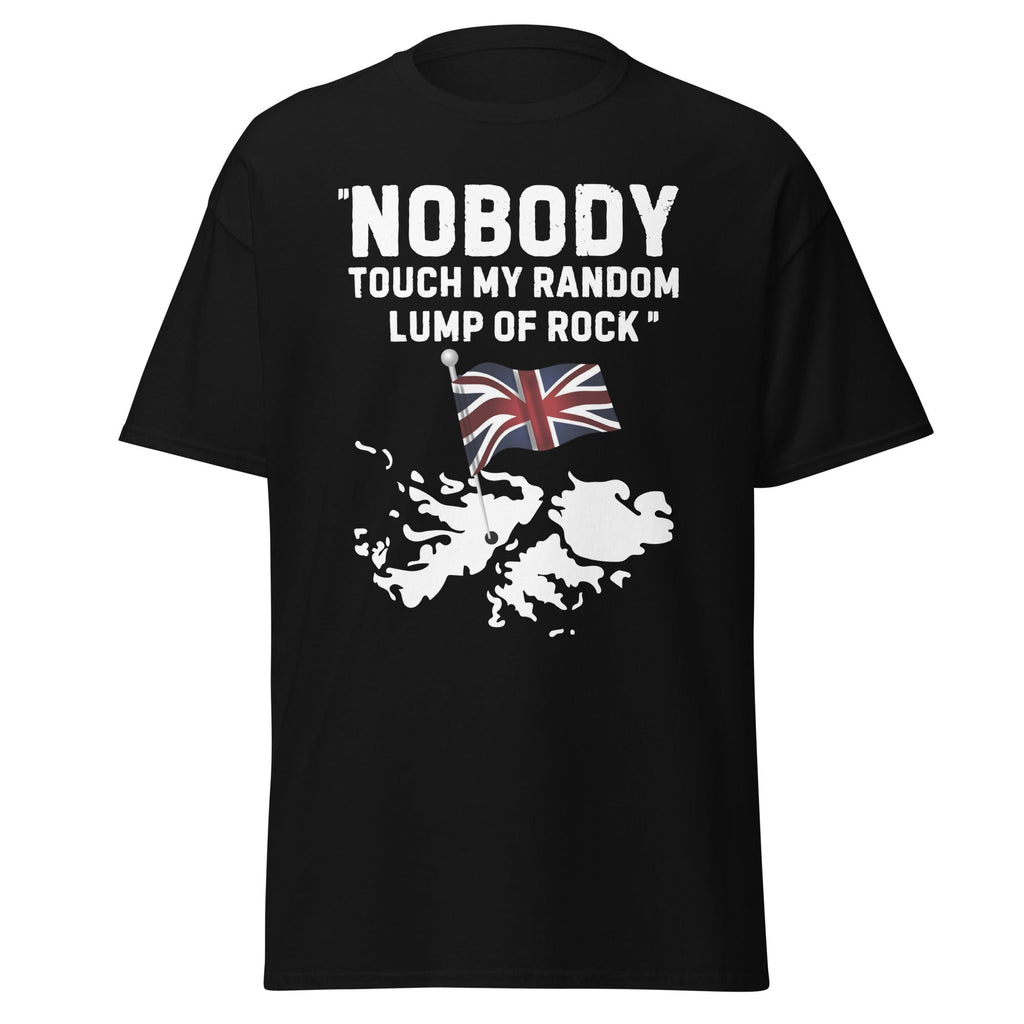 Falkland Islands – “Nobody Touch My Random Lump of Rock” T-Shirt