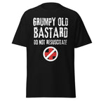 Grumpy Old Bastard Do Not Resuscitate T-Shirt