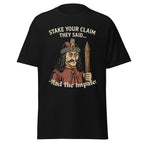 Vlad the Impaler – “Stake Your Claim” Funny History T-Shirt