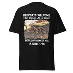 Redcoats Welcome, One Volley at a Time – Bunker Hill T-Shirt