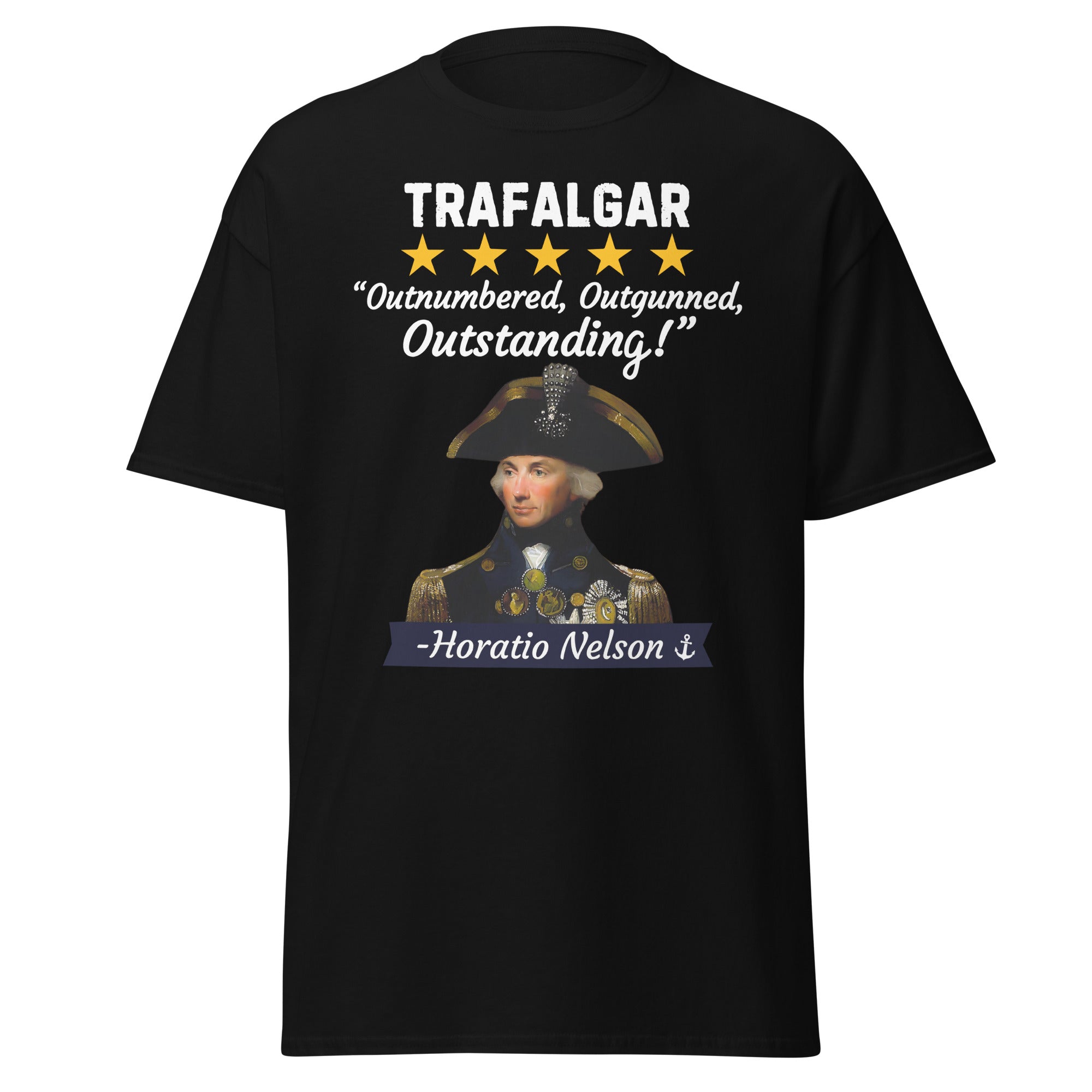 Horatio Nelson's 5 Star Trafalgar Review T-Shirt