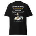 Fighting The British – George Washington 5 Star Review Funny History T-Shirt
