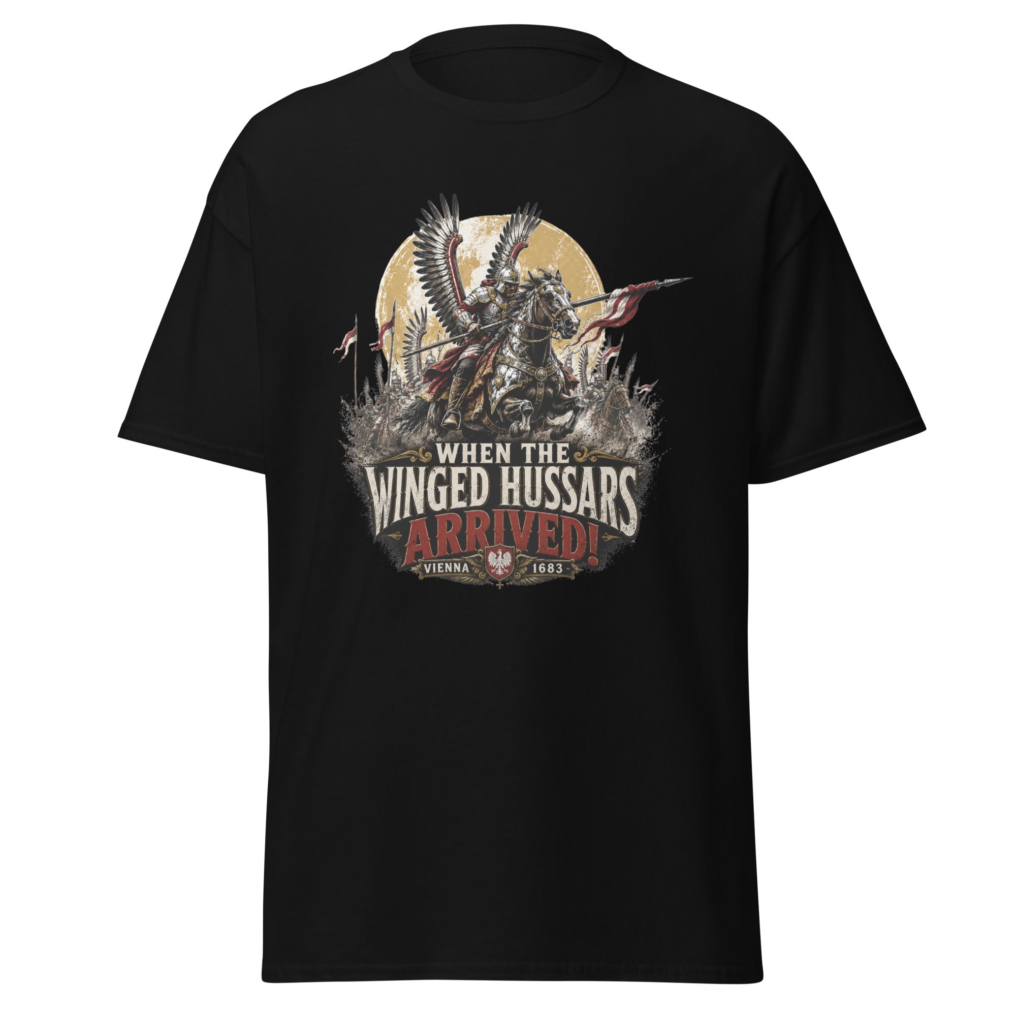 When the Winged Hussars Arrived – Vienna 1683 T-Shirt