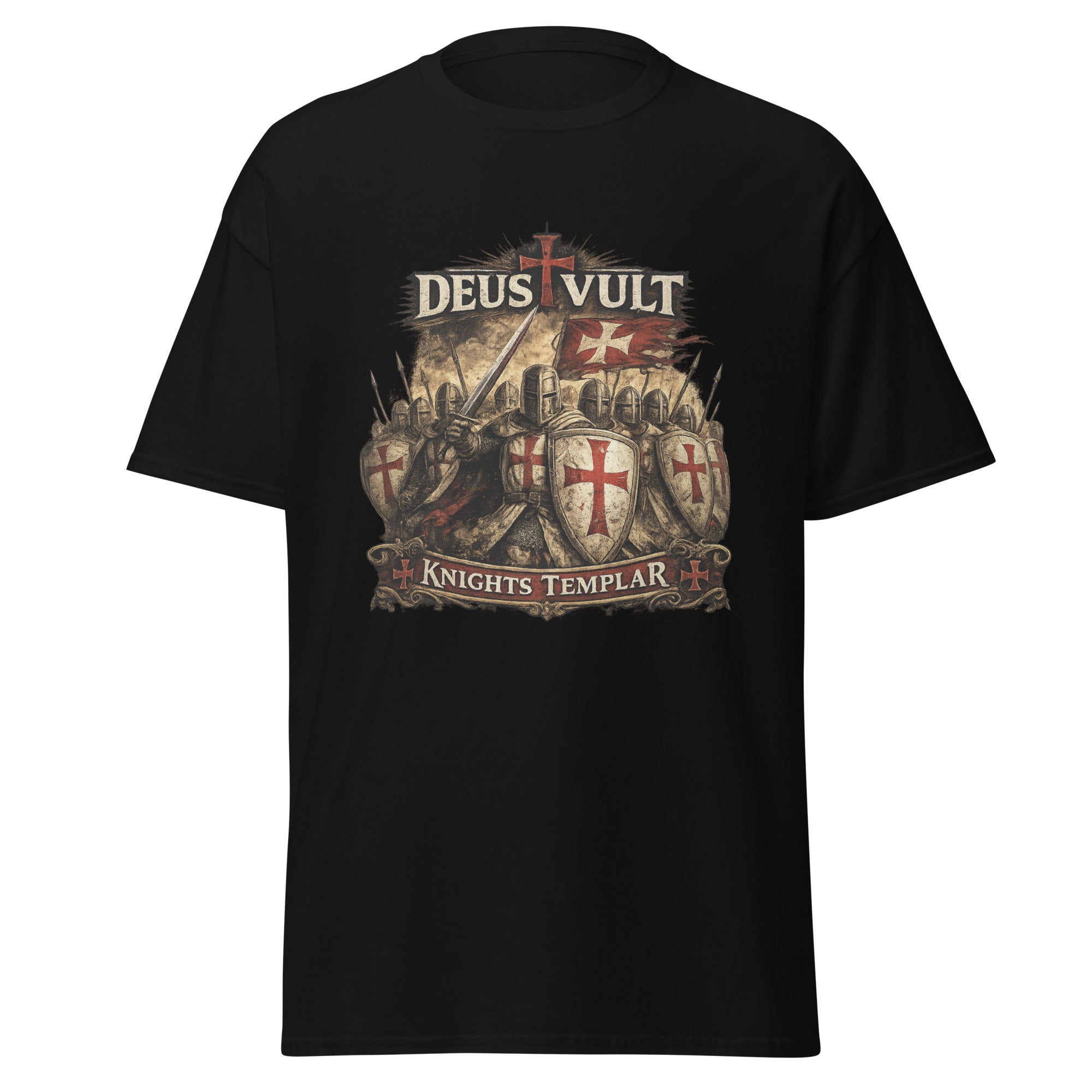 Knights Templar – Deus Vult T-Shirt