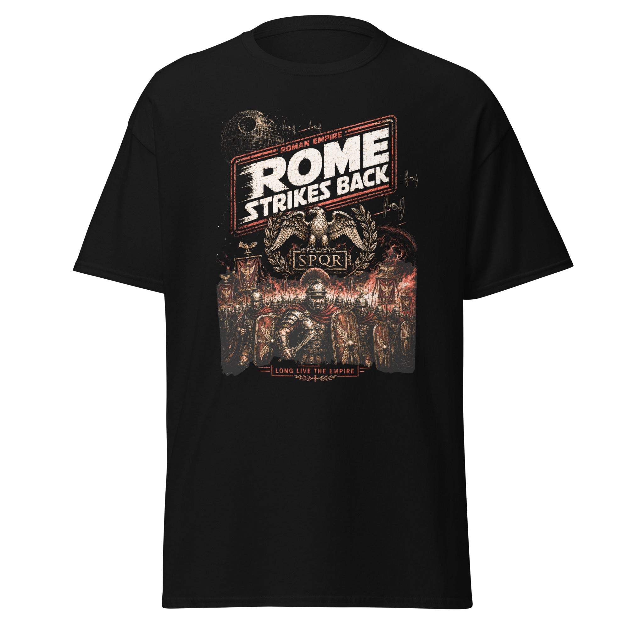 Rome Strikes Back – Roman Empire Star Wars Parody T-Shirt