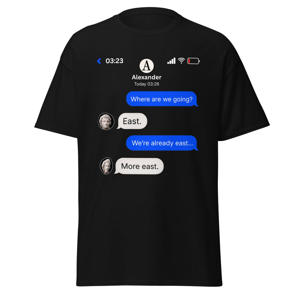Alexander the Great Group Chat – New City Drop T-Shirt