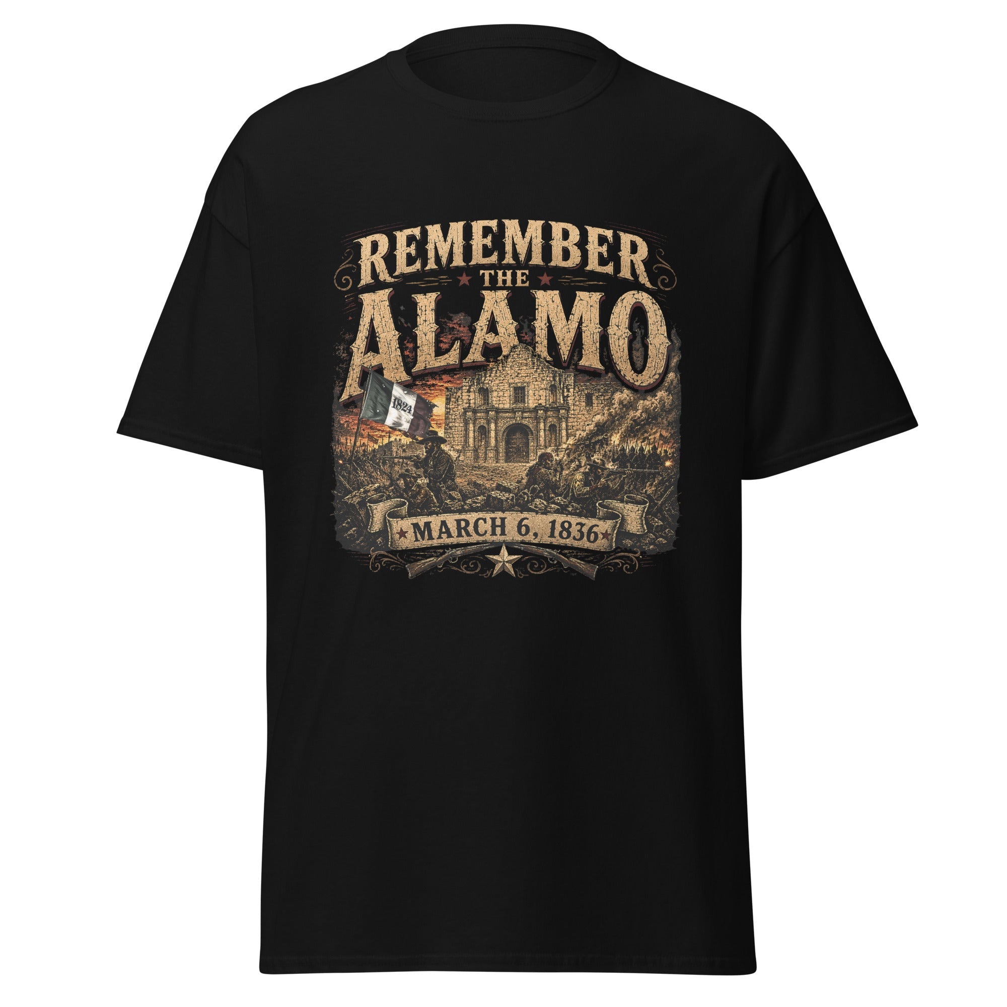 Remember the Alamo – Texas Revolution Tribute T-Shirt