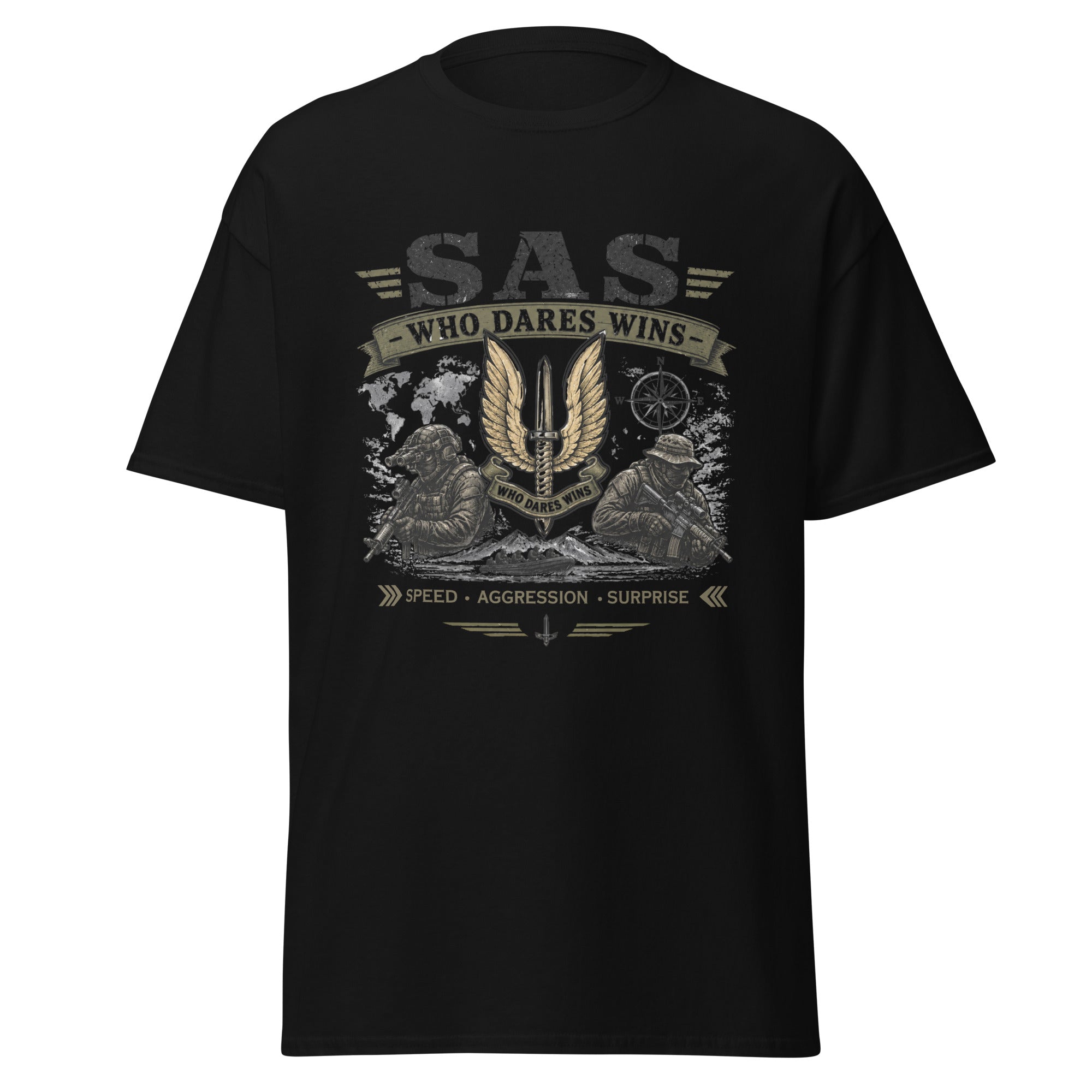 SAS Who Dares Wins — British Special Forces T-Shirt