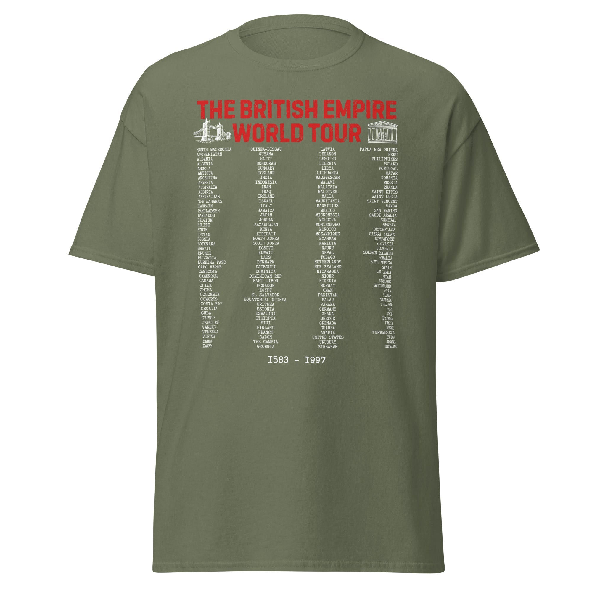 The British Empire World Tour T-Shirt