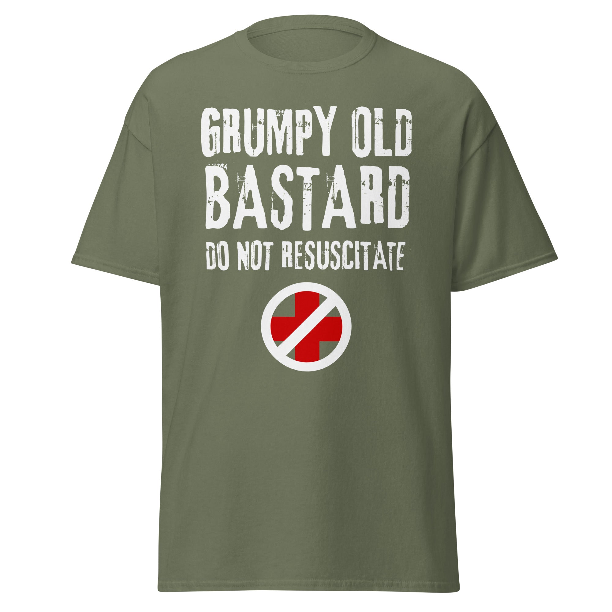 Grumpy Old Bastard Do Not Resuscitate T-Shirt