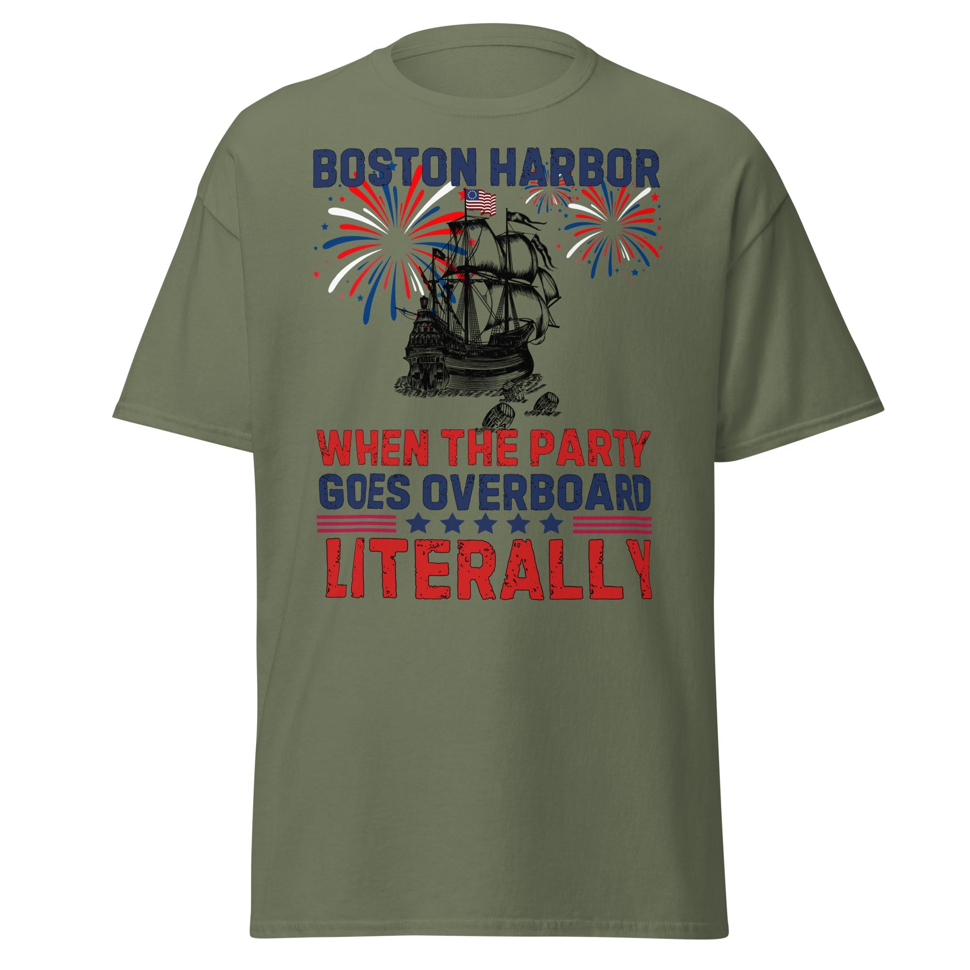 Boston Harbor – When the Party Goes Overboard T-Shirt