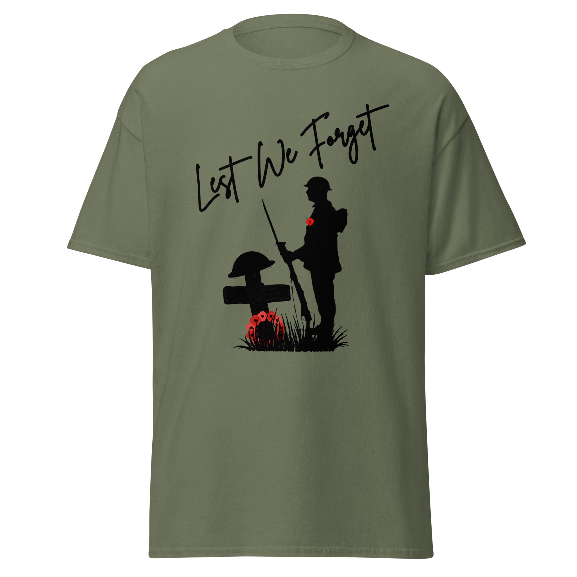 Lest We Forget – Remembrance Tribute T-Shirt