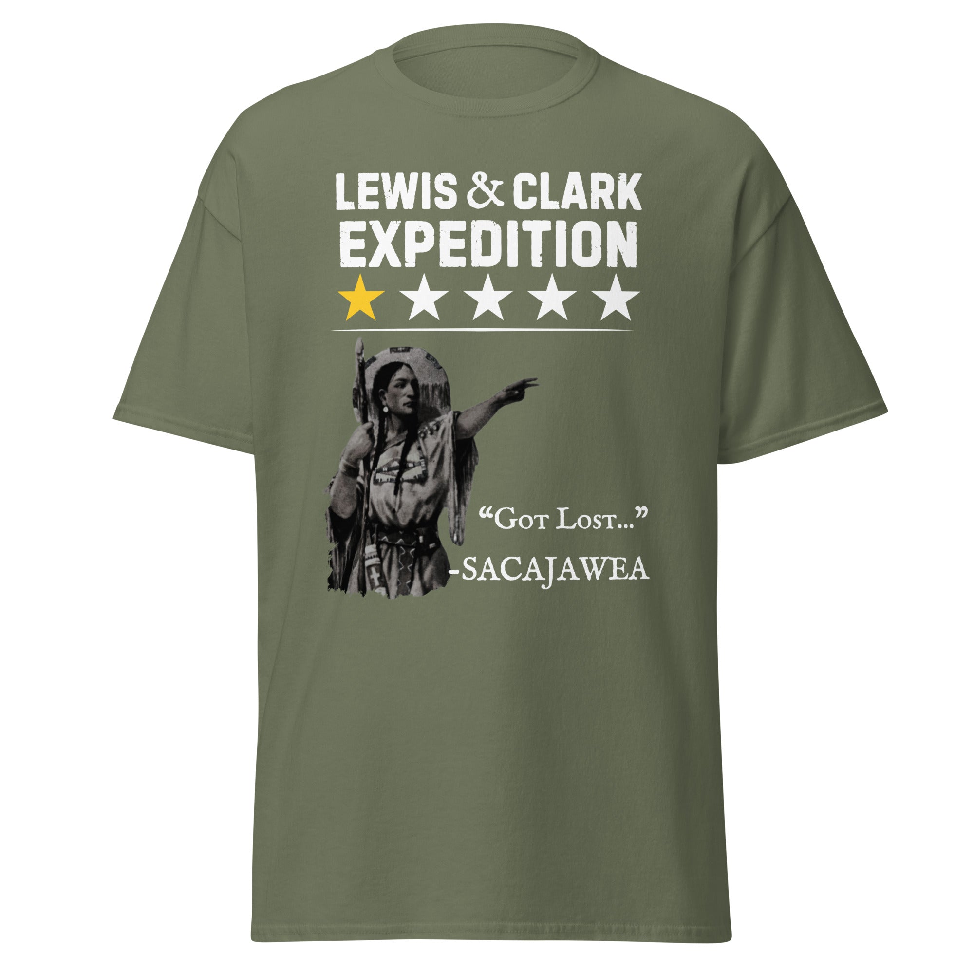 Lewis & Clark Expedition | Sacajawea Review T-Shirt