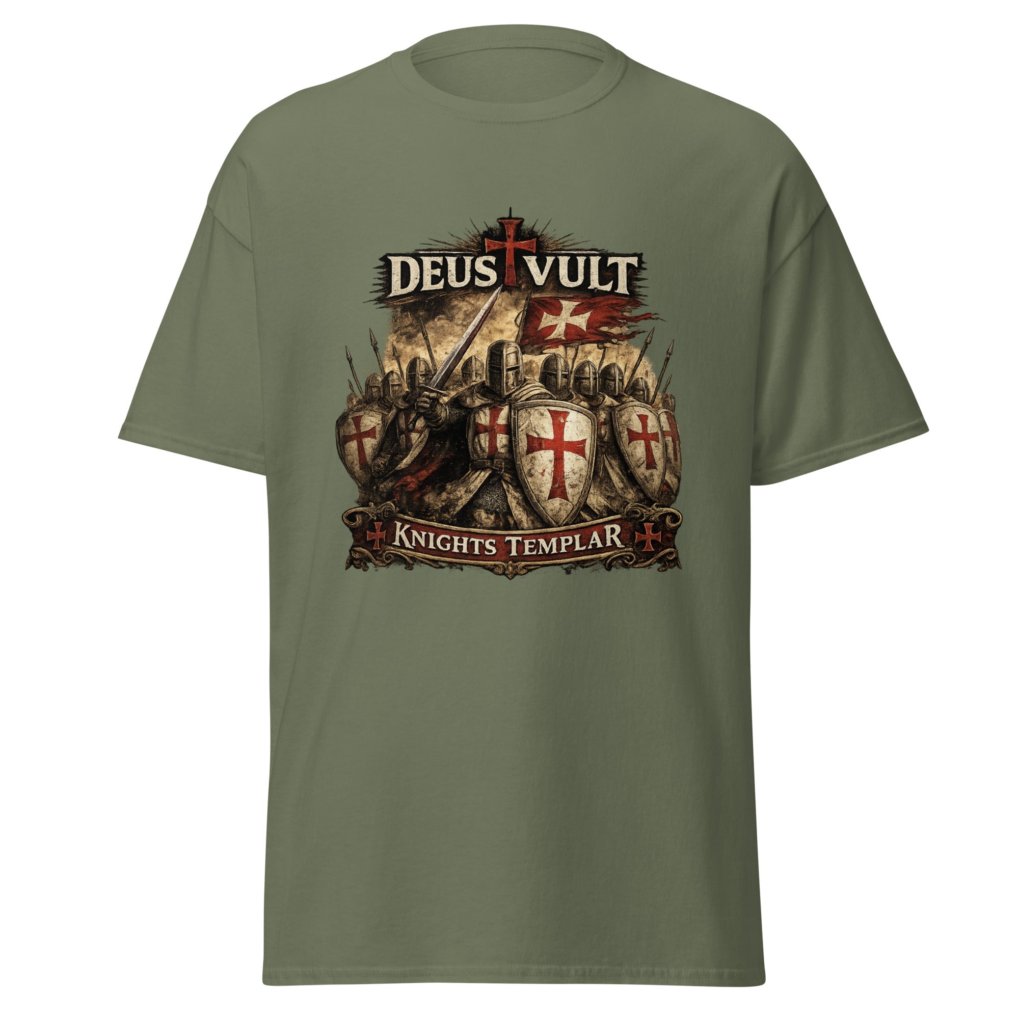 Knights Templar – Deus Vult T-Shirt