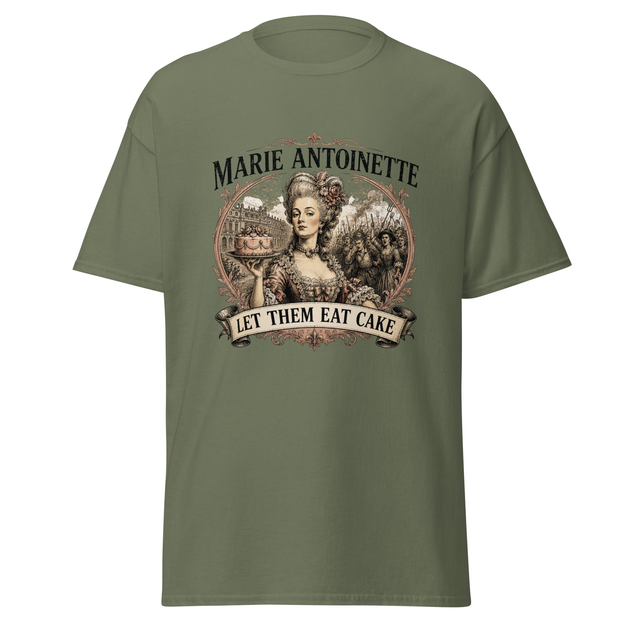Marie Antoinette Let Them Eat Cake French Revolution T-Shirt