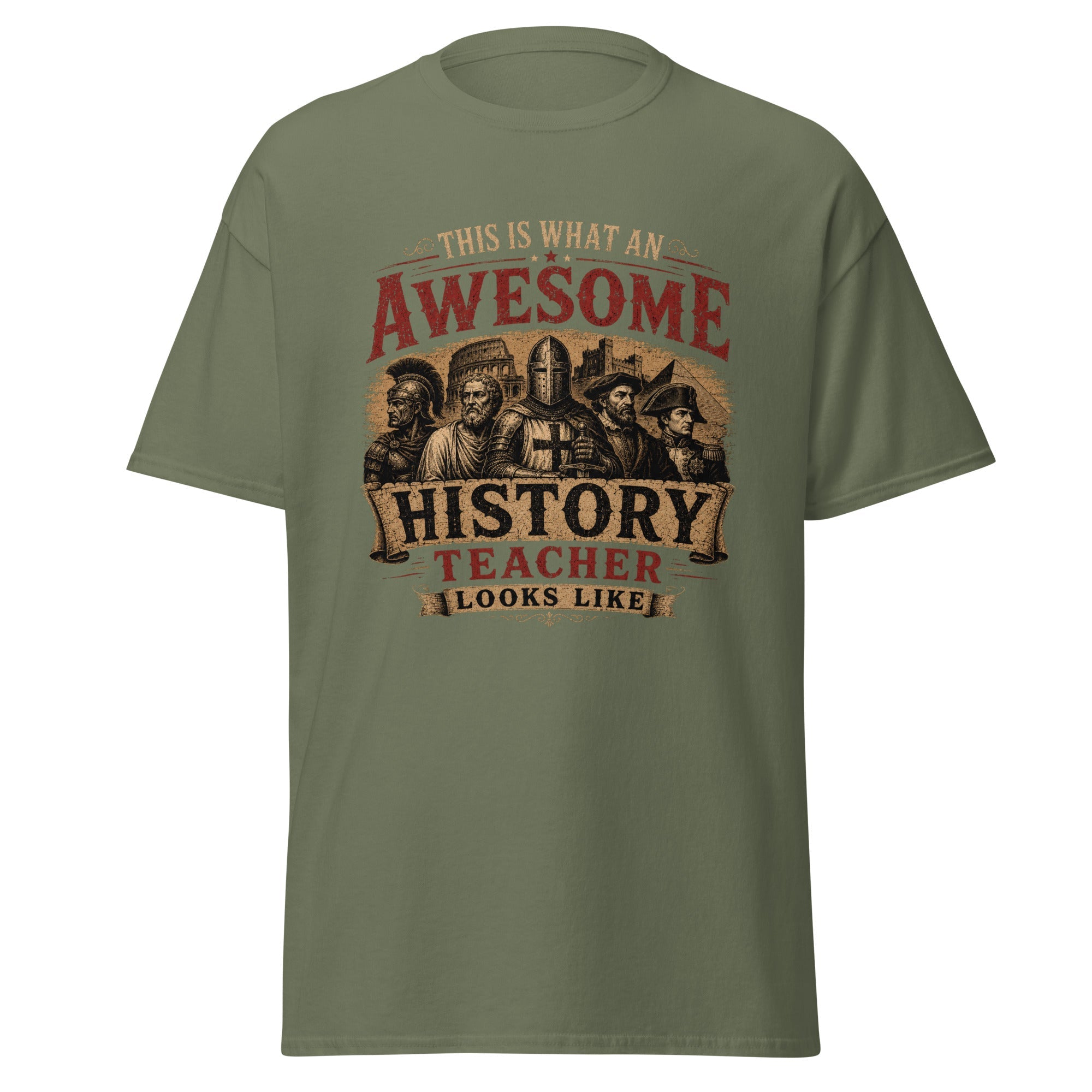 This Is What an Awesome History Teacher Looks Like T-Shirt