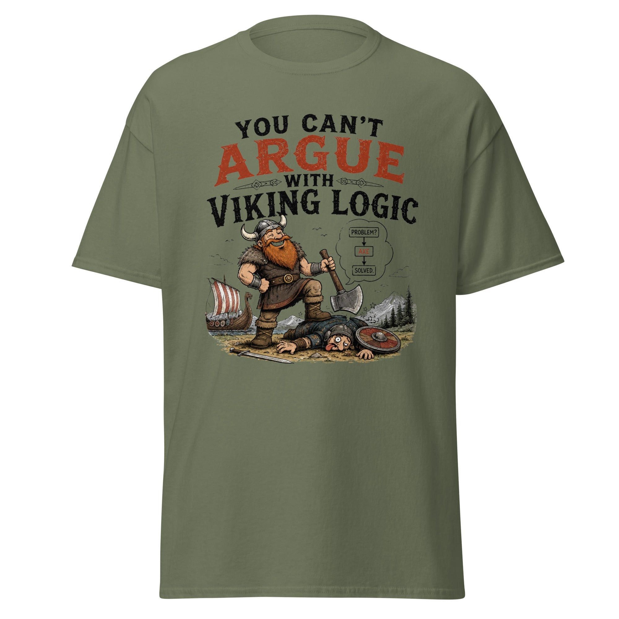 You Can't Argue With Viking Logic T-Shirt
