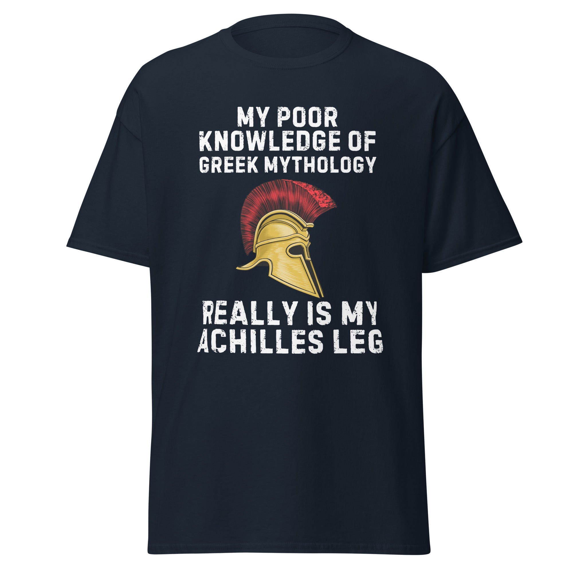 My Achilles Leg – Greek Mythology Joke T-Shirt