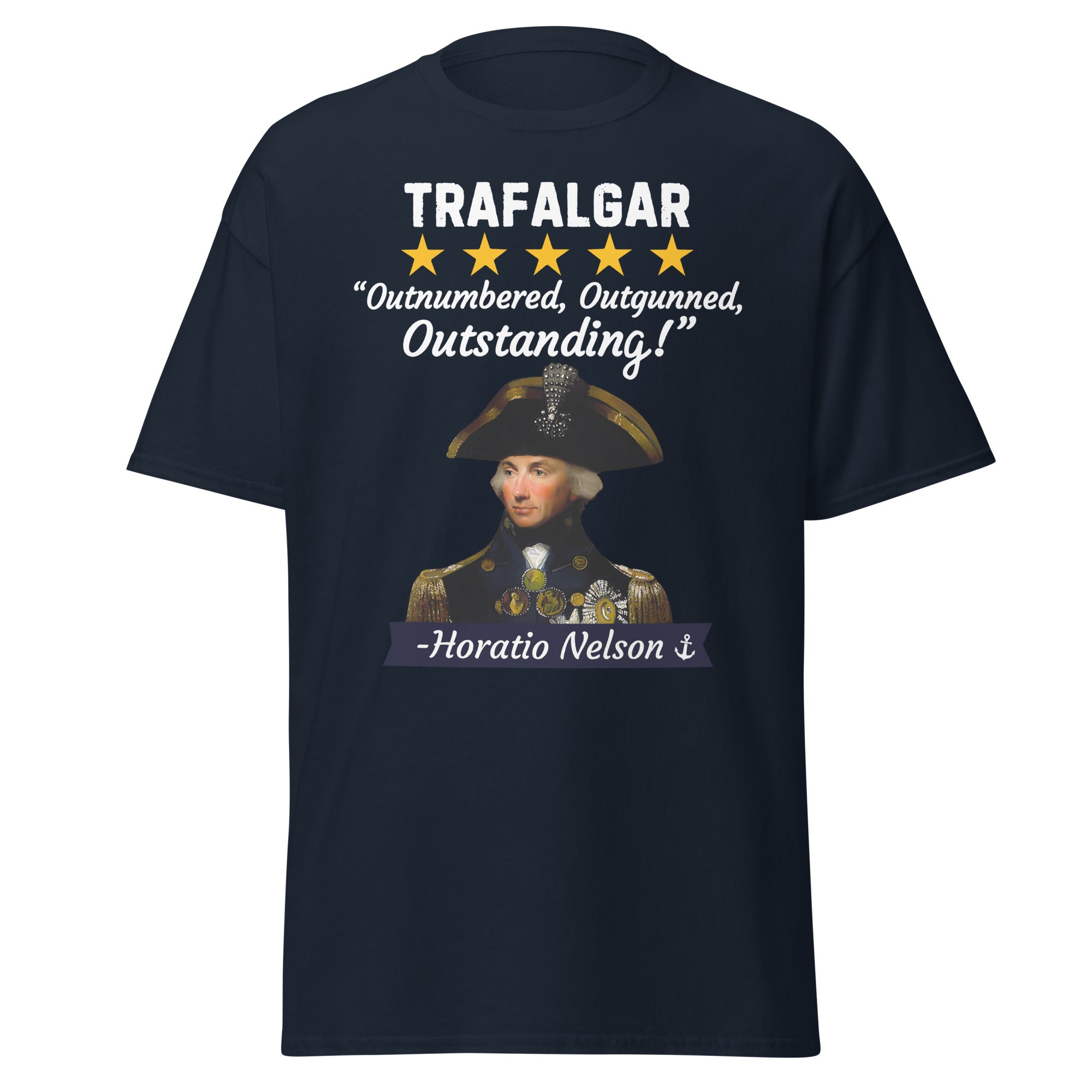 Horatio Nelson's 5 Star Trafalgar Review T-Shirt