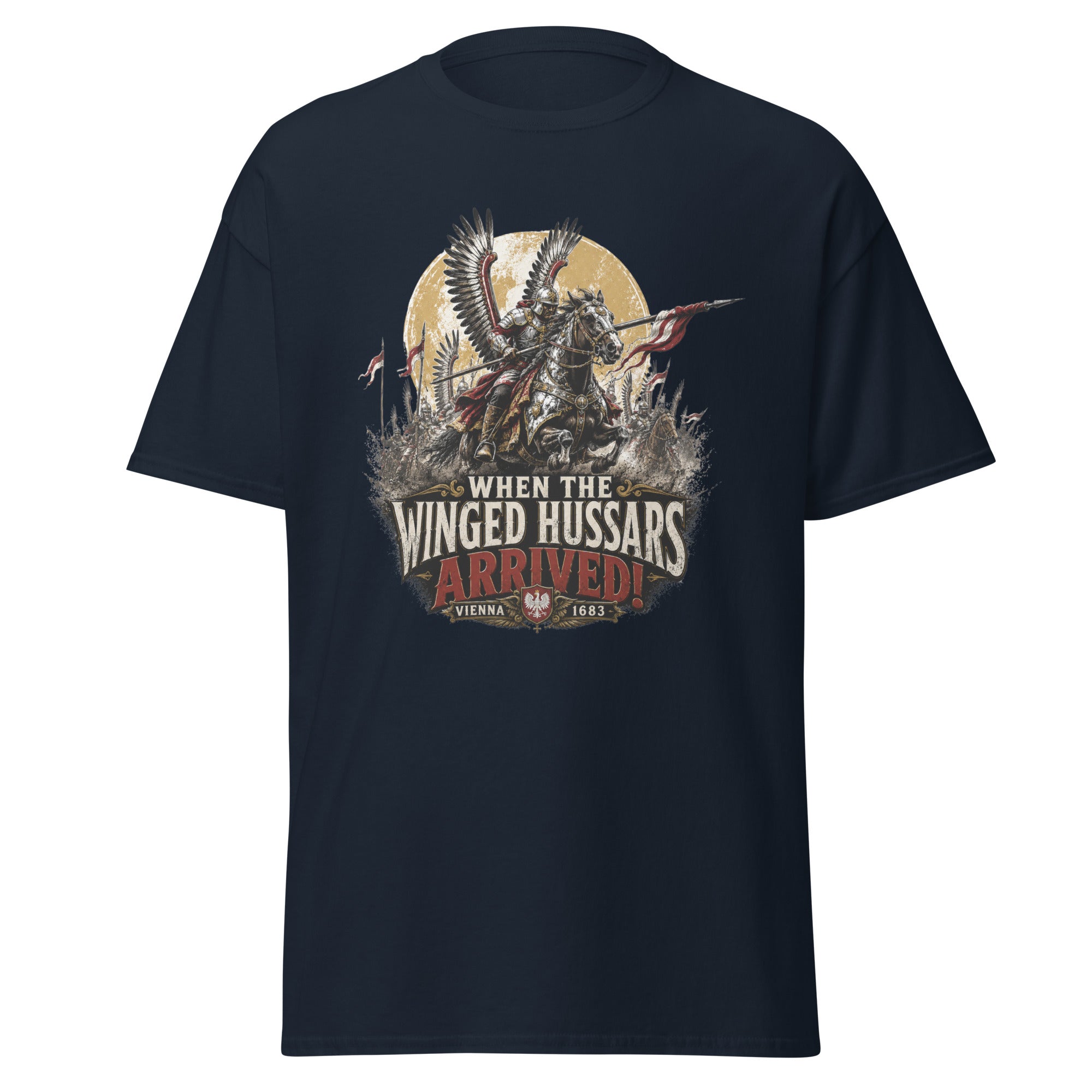 When the Winged Hussars Arrived – Vienna 1683 T-Shirt