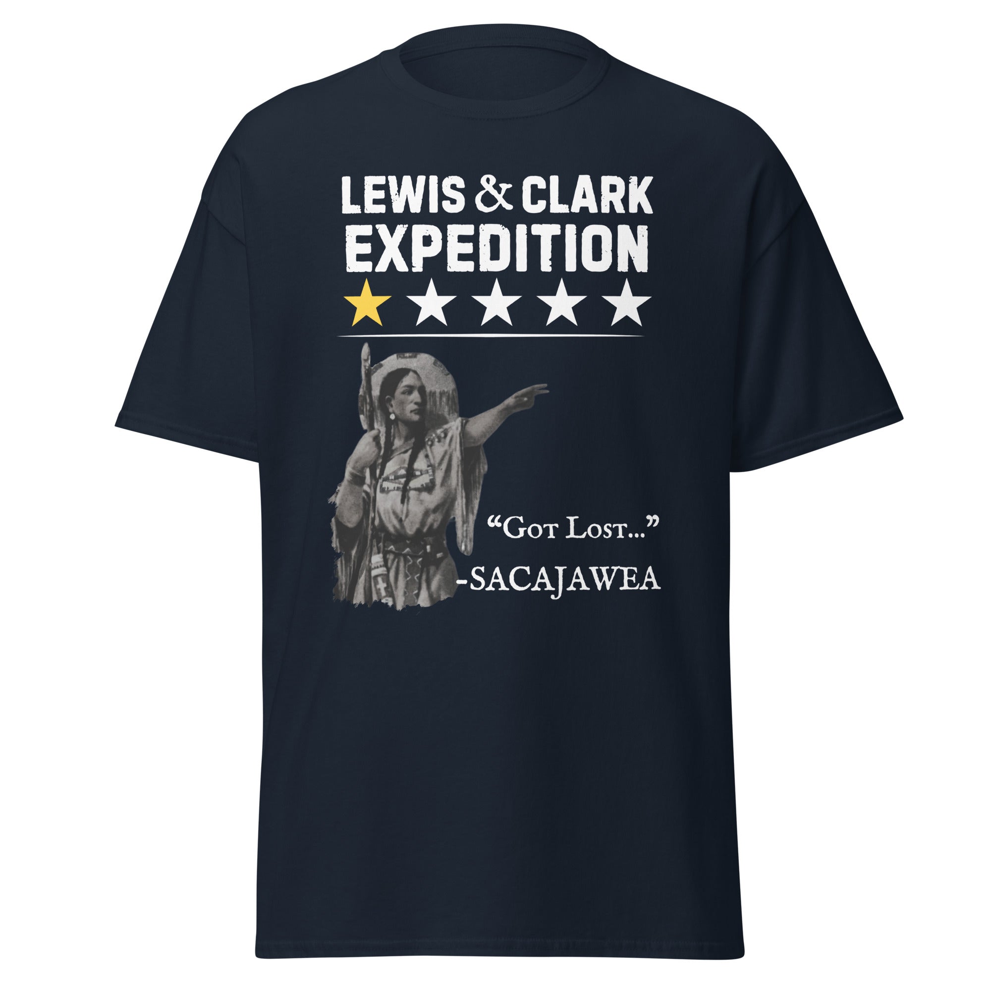 Lewis & Clark Expedition | Sacajawea Review T-Shirt