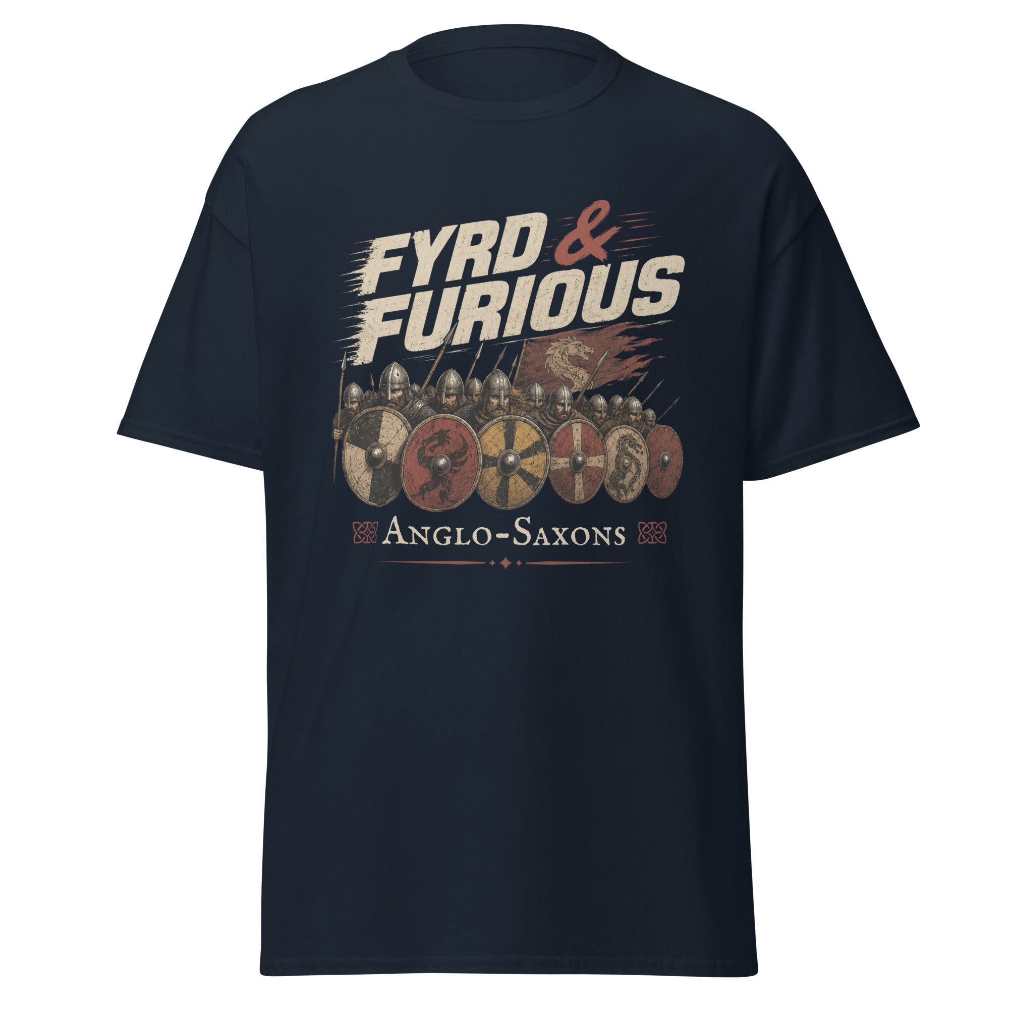 Fyrd & Furious Anglo-Saxon Shield Wall T-Shirt