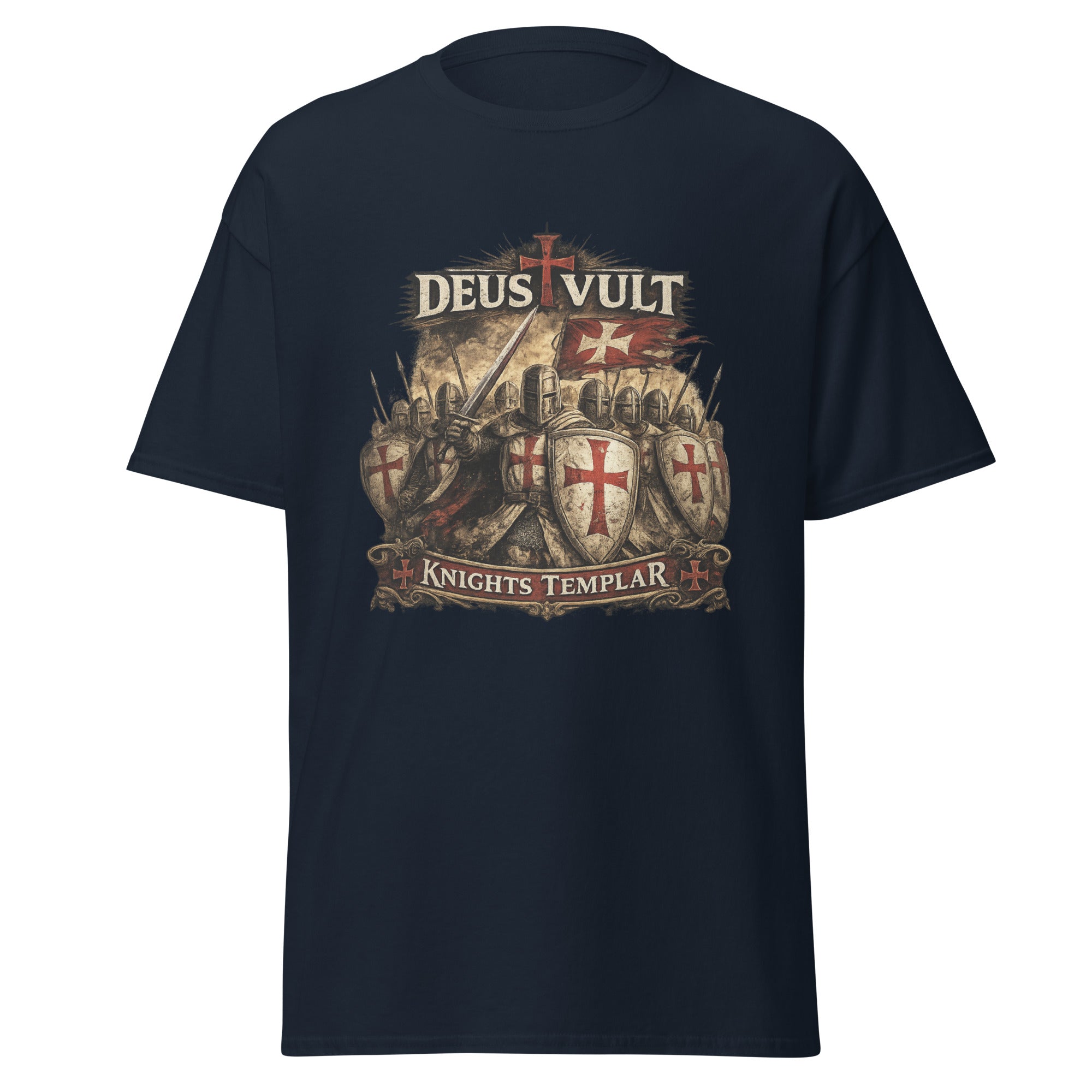 Knights Templar – Deus Vult T-Shirt