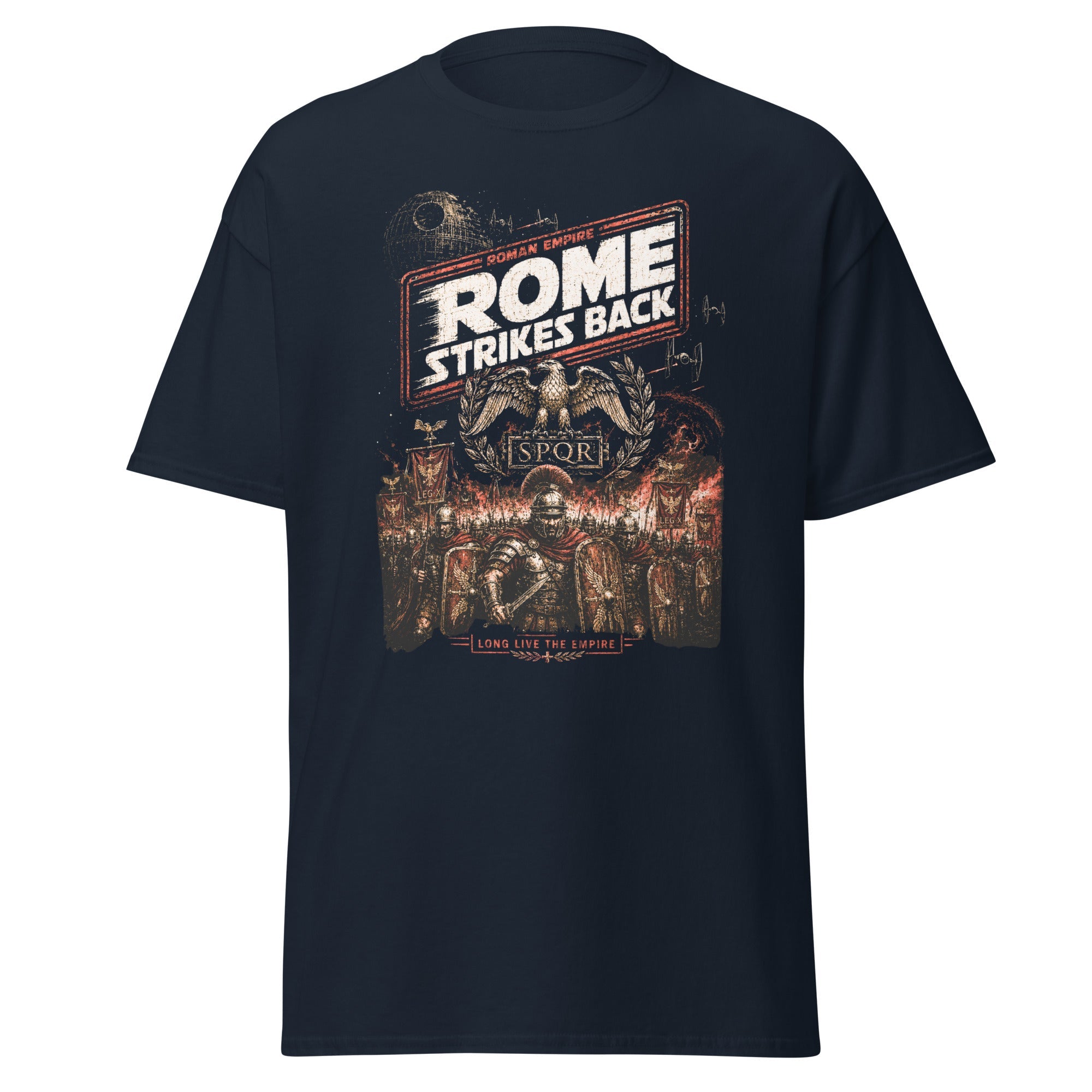Rome Strikes Back – Roman Empire Star Wars Parody T-Shirt