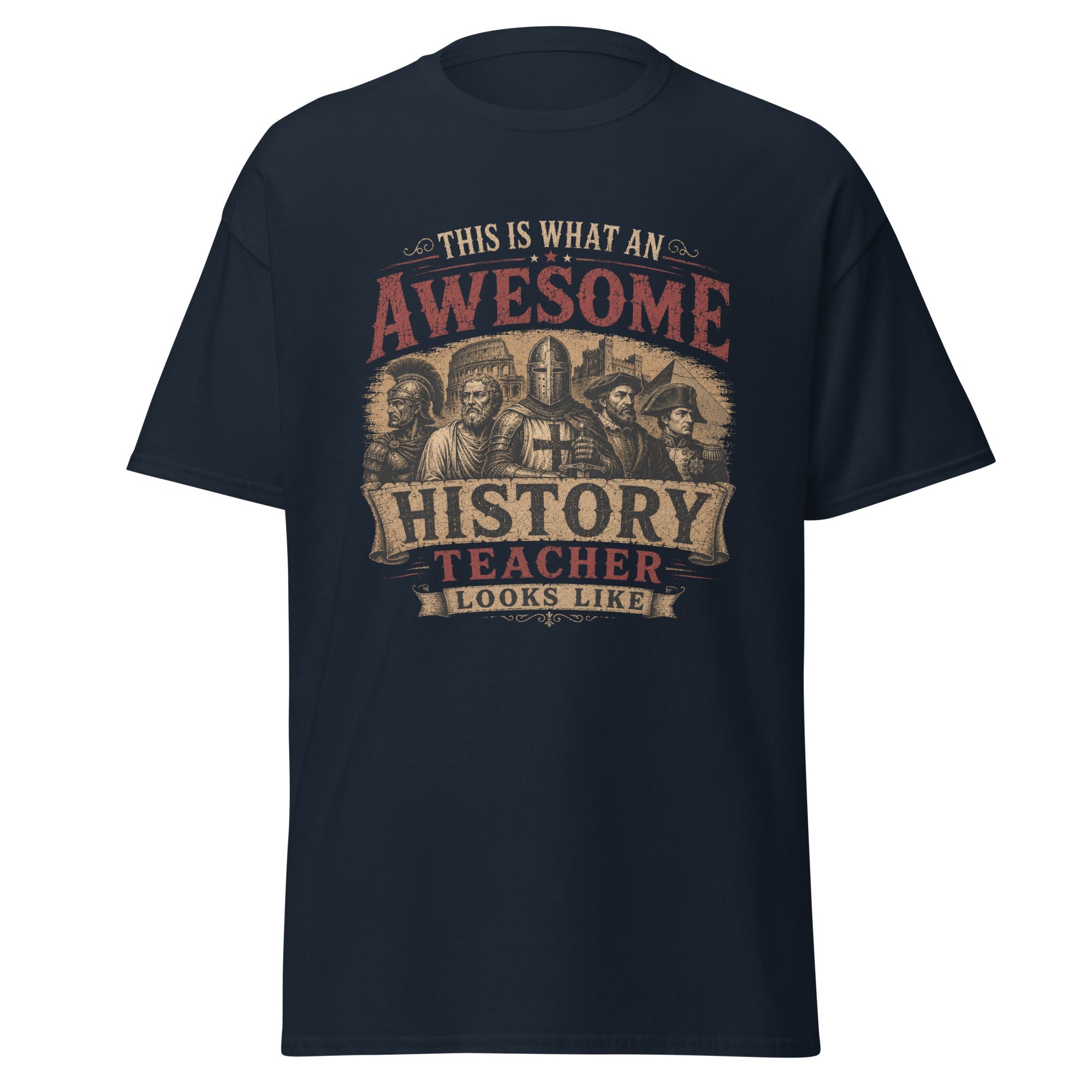 This Is What an Awesome History Teacher Looks Like T-Shirt
