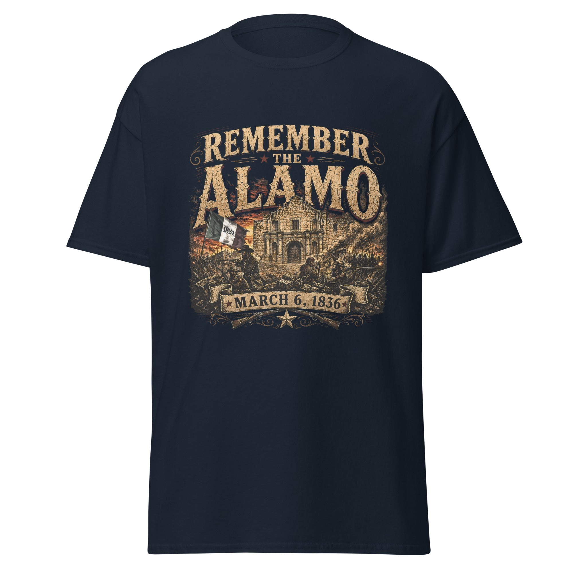 Remember the Alamo – Texas Revolution Tribute T-Shirt