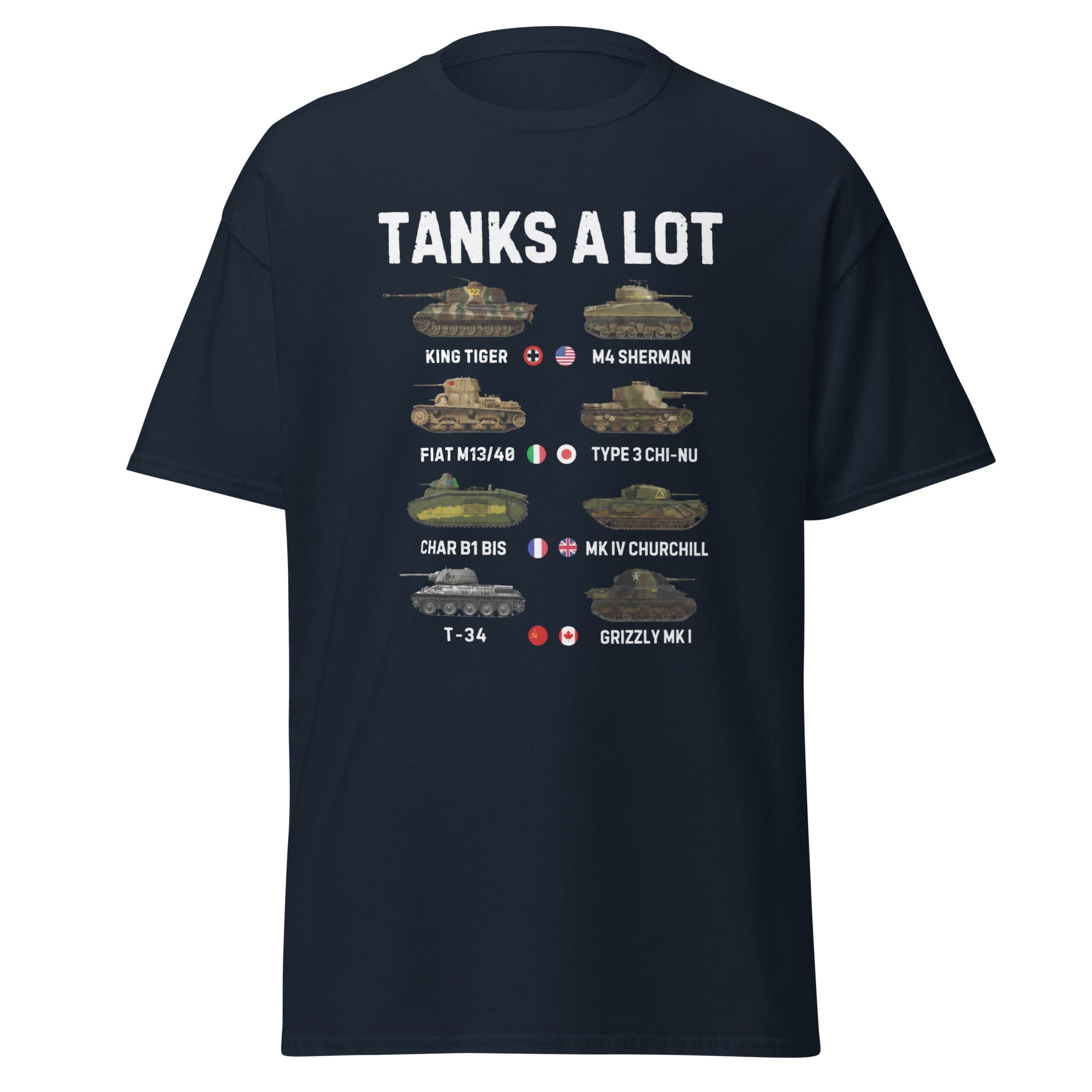 Tanks A Lot – WWII Armor Tribute T-Shirt