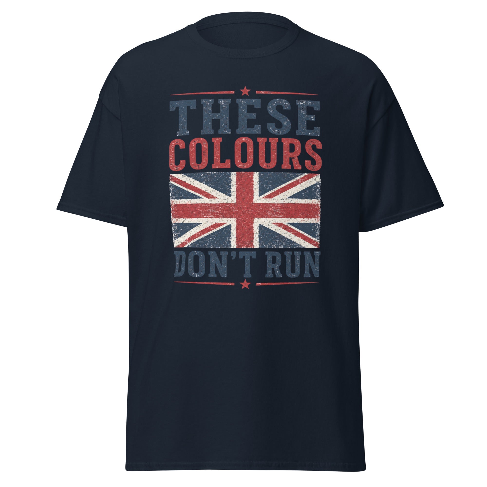 These Colours Don't Run — British Patriot Union Jack T-Shirt