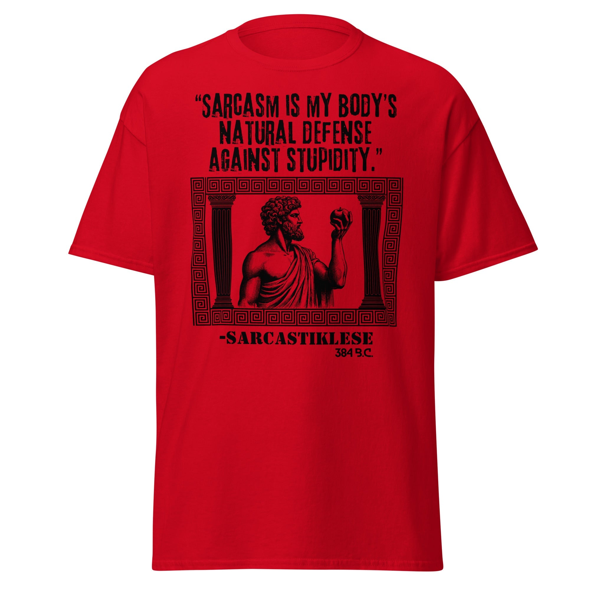 Sarcasm Is My Body’s Natural Defense – Sarcastiklese T-Shirt