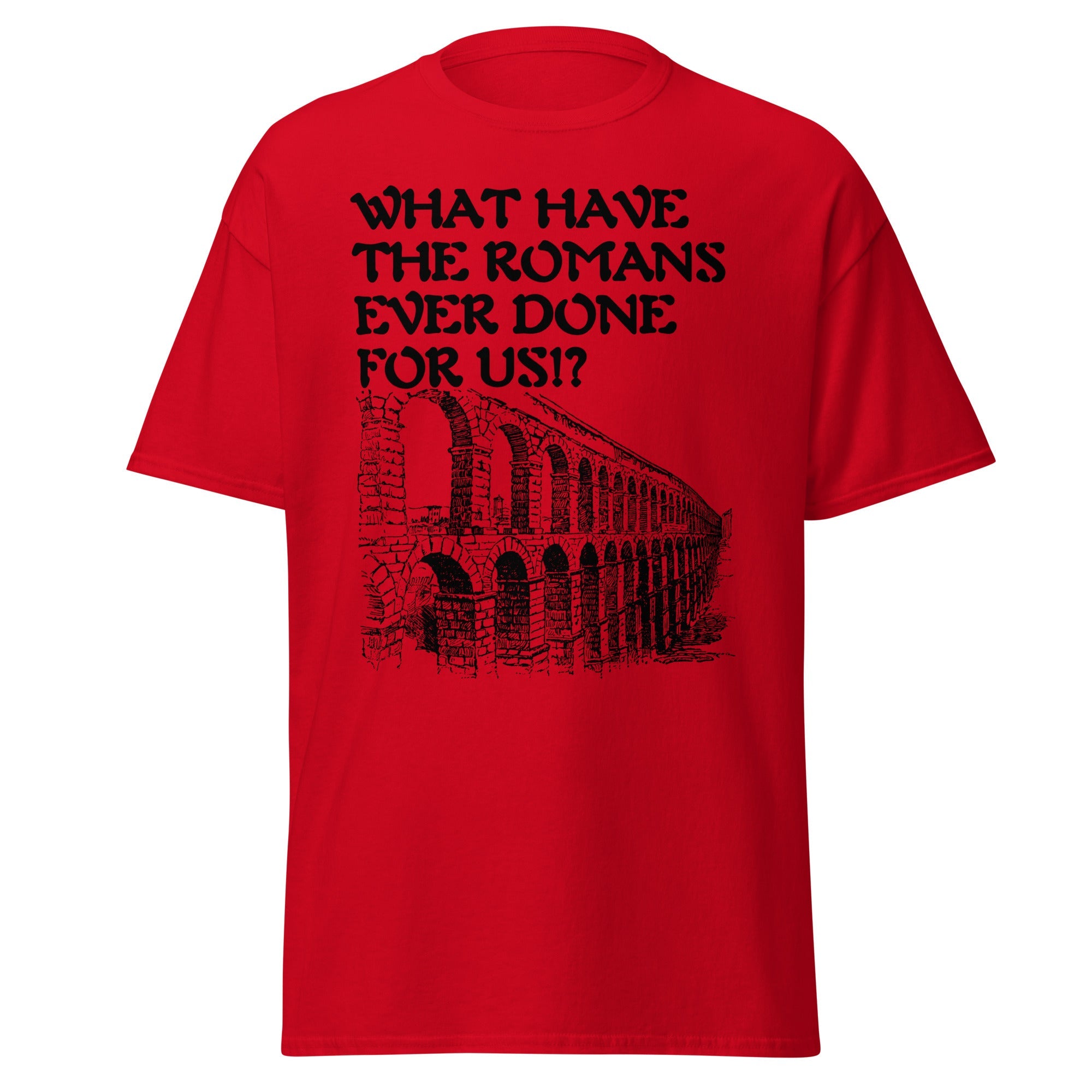 What Have the Romans Ever Done for us? – Aqueduct T-Shirt