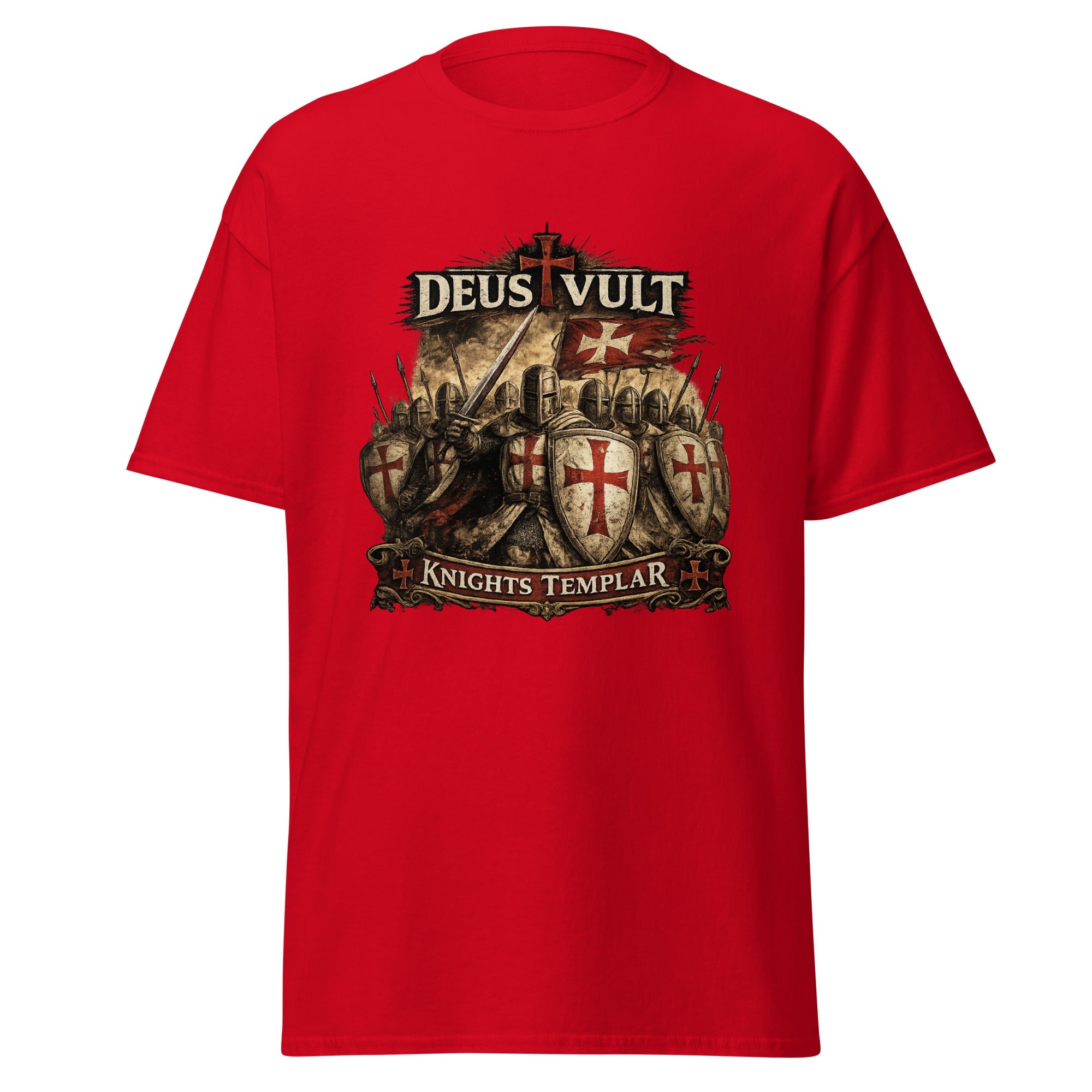 Knights Templar – Deus Vult T-Shirt