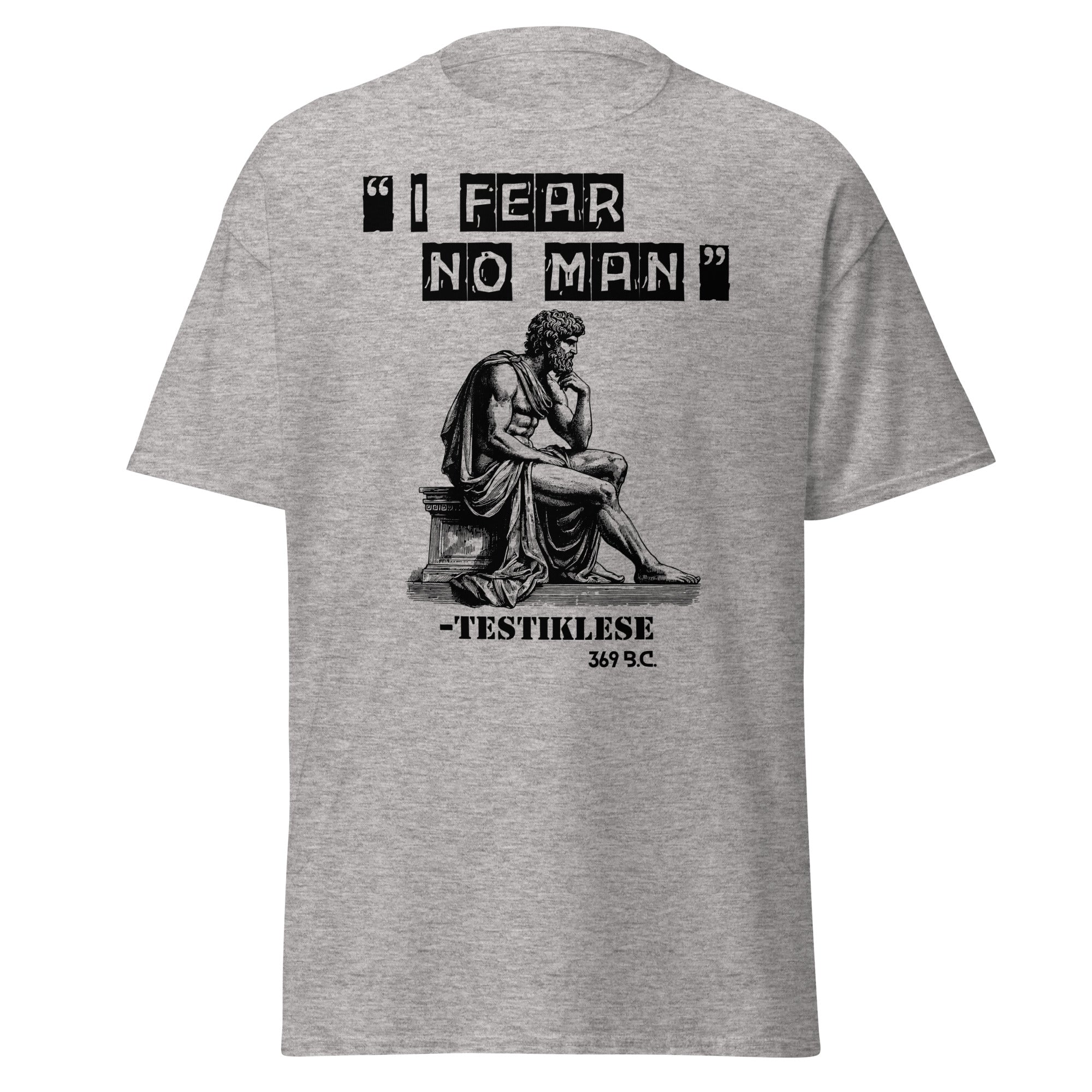 I Fear No Man – Testiklese T-Shirt