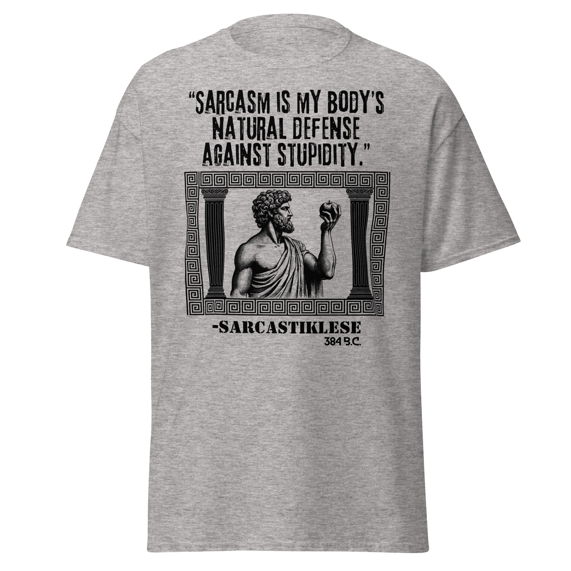 Sarcasm Is My Body’s Natural Defense – Sarcastiklese T-Shirt