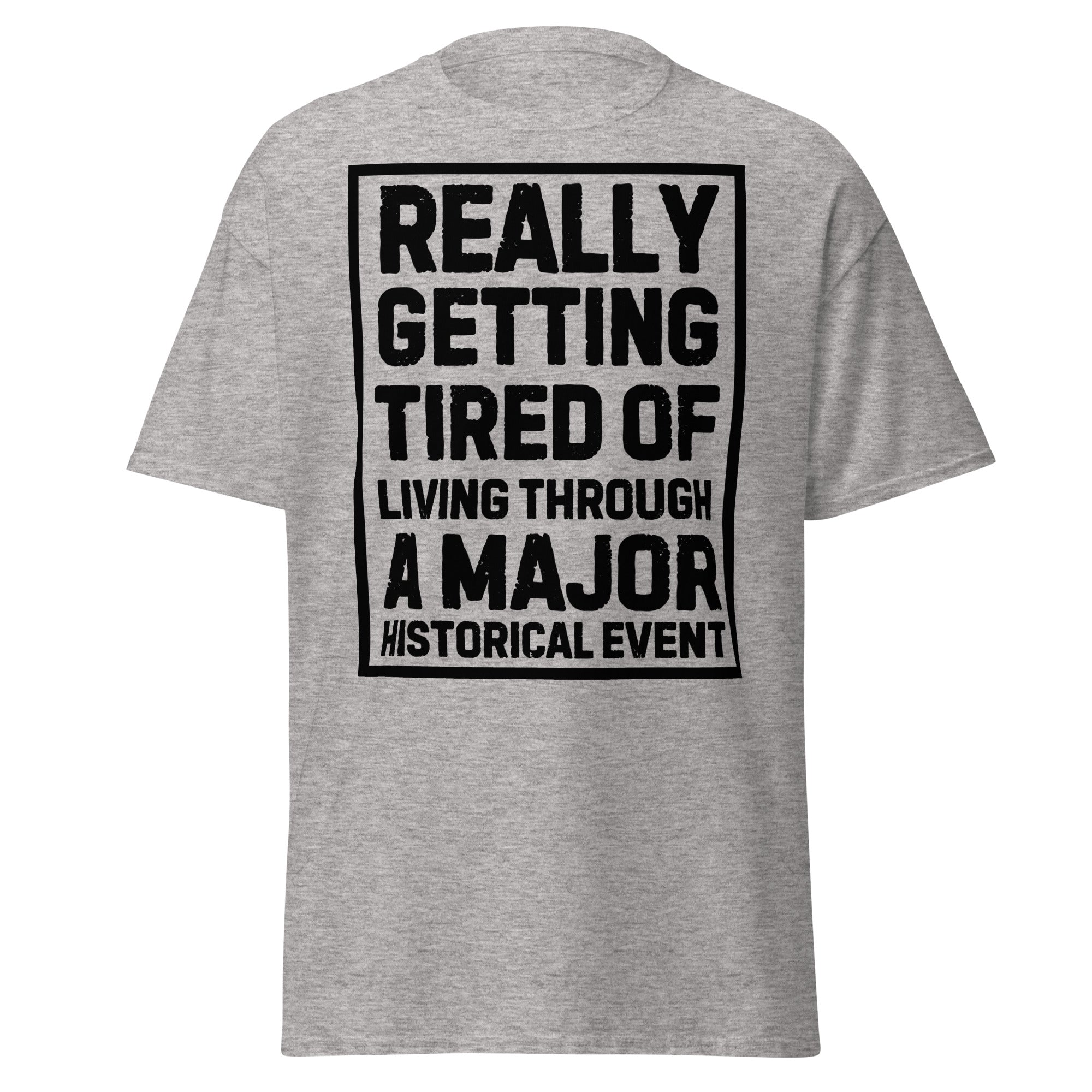 Really Getting Tired of Living Through a Major Historical Event T-Shirt